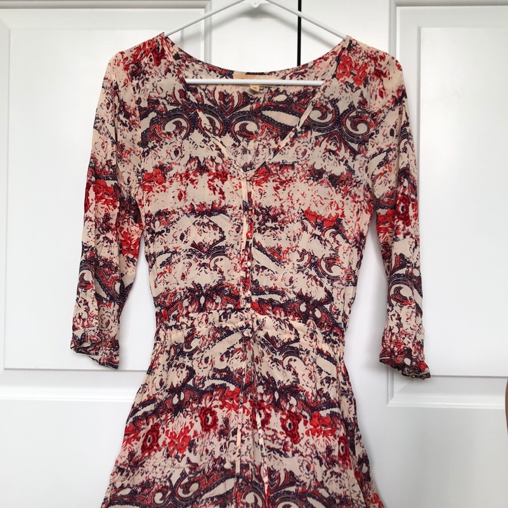 Boutique Black Swan XS Patterned Colorful Dress